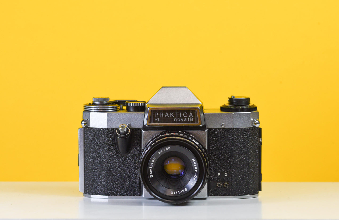 Praktica PL NovaI B 35mm Film Camera with Meyer 50mm f2.8 Lens
