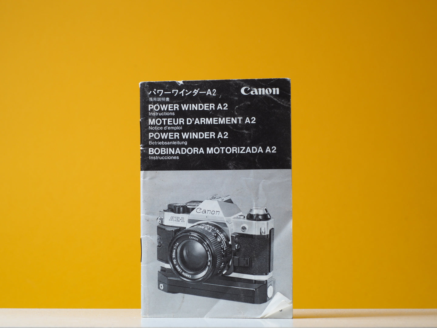 Canon Power Winder A2 Manual