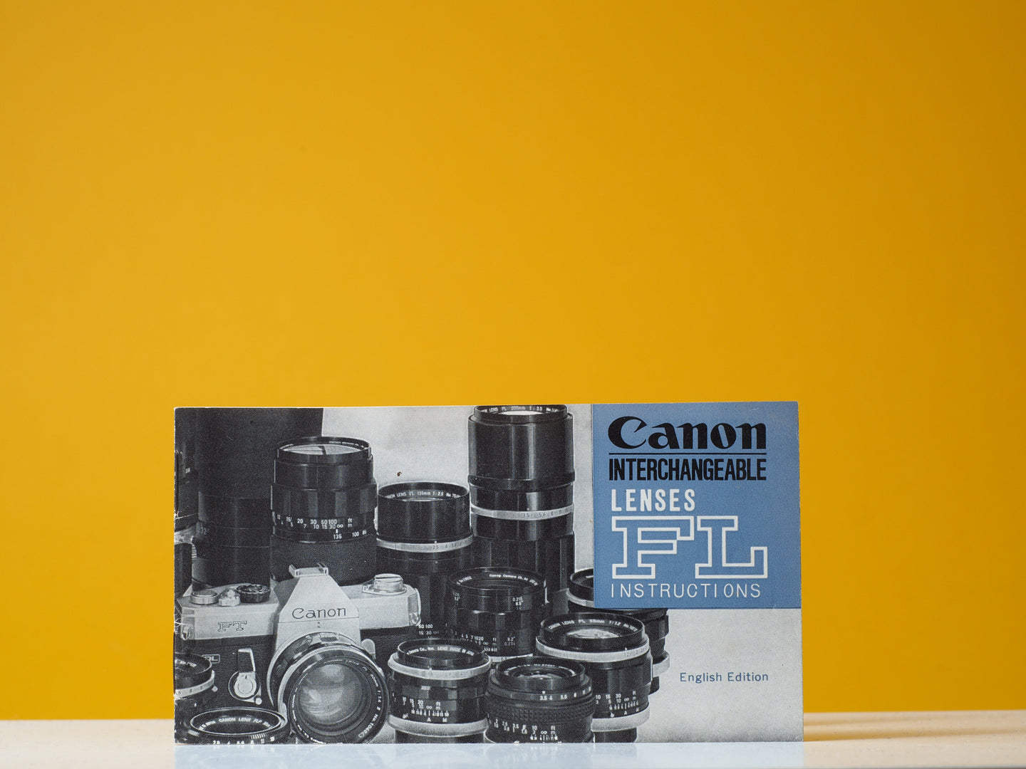 Canon Interchangeable Lenses FL Instructions