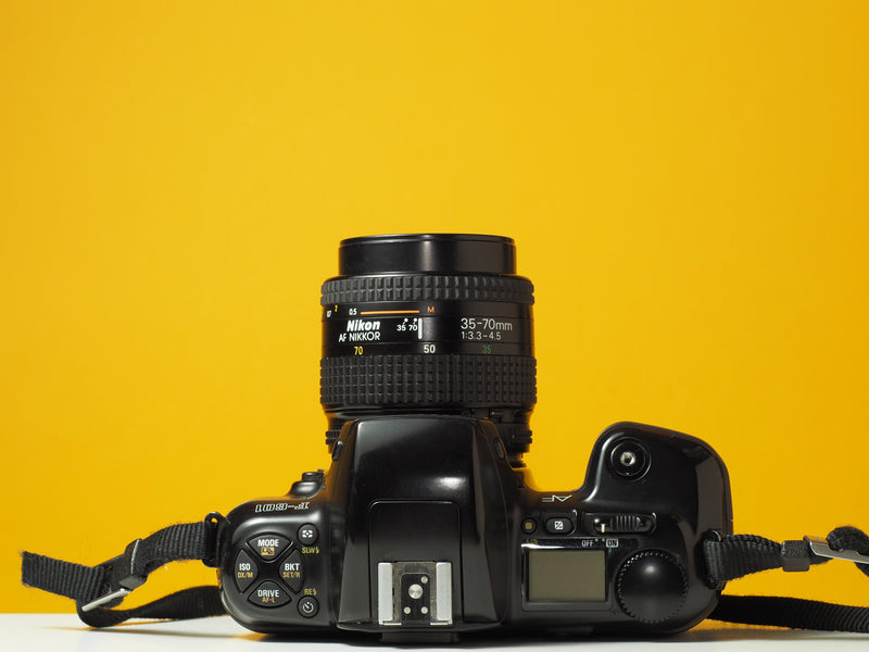 Nikon F-601 with 35-70mm f3.3-4.5 Lens SLR Film Camera