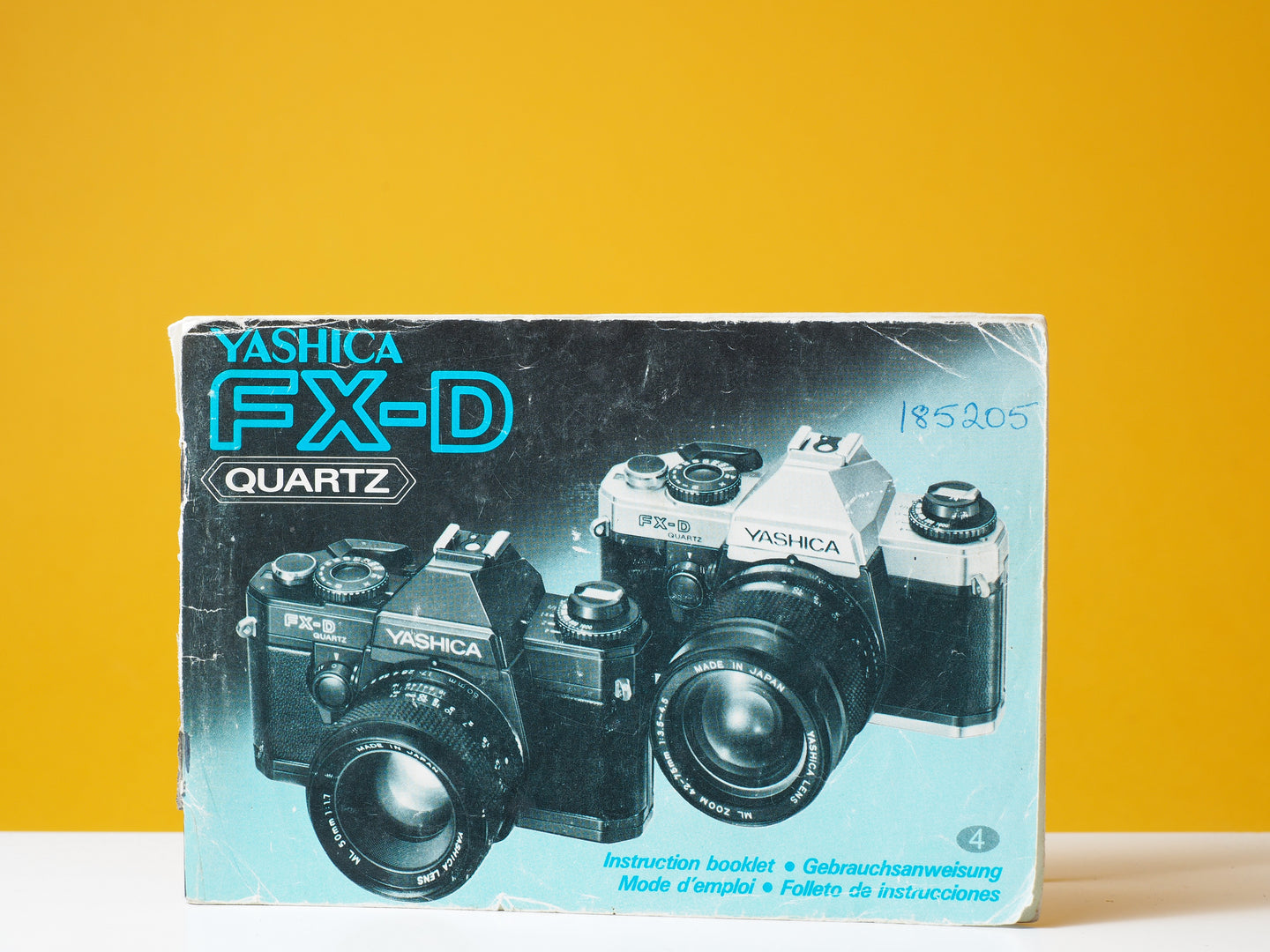 Yashica FX-D Quartz Manual