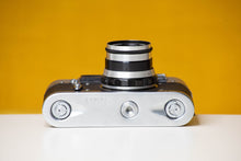 Load image into Gallery viewer, FED 4 Russian Vintage 35mm Film Camera (Coupled Rangefinder) 53mm f/2.8 Lens
