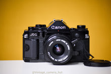 Load image into Gallery viewer, Canon A-1 Vintage SLR 35mm Film Camera with Canon FD 28mm f/2.8 Lens
