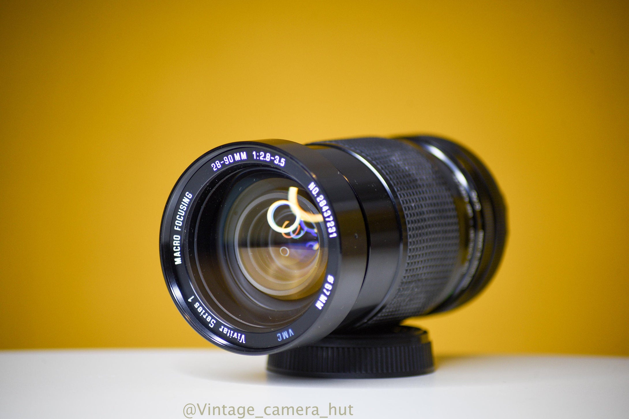 Vivitar Series 1 28-90mm f/2.8 Lens for Minolta Mount Camera Mint Condition with Box and Lens Cap