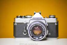 Load image into Gallery viewer, Olympus OM1 MD 35mm Film Camera with Zuiko 50mm f/1.8 Prime Lens
