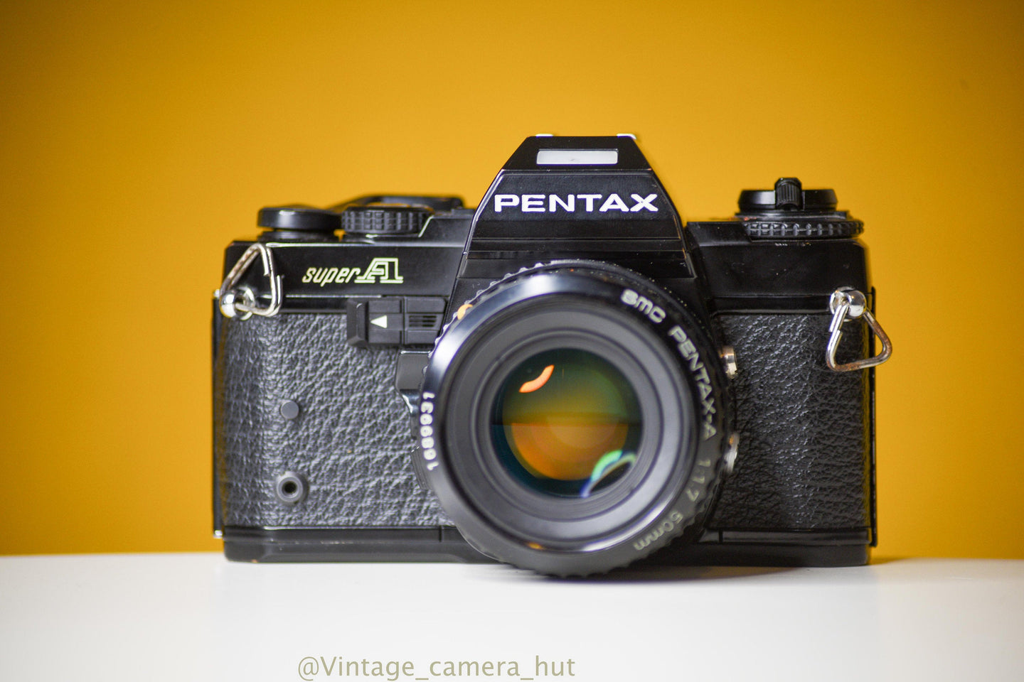 Pentax Super A 35mm Film Camera with SMC Pentax A 50mm f/1.7 Lens