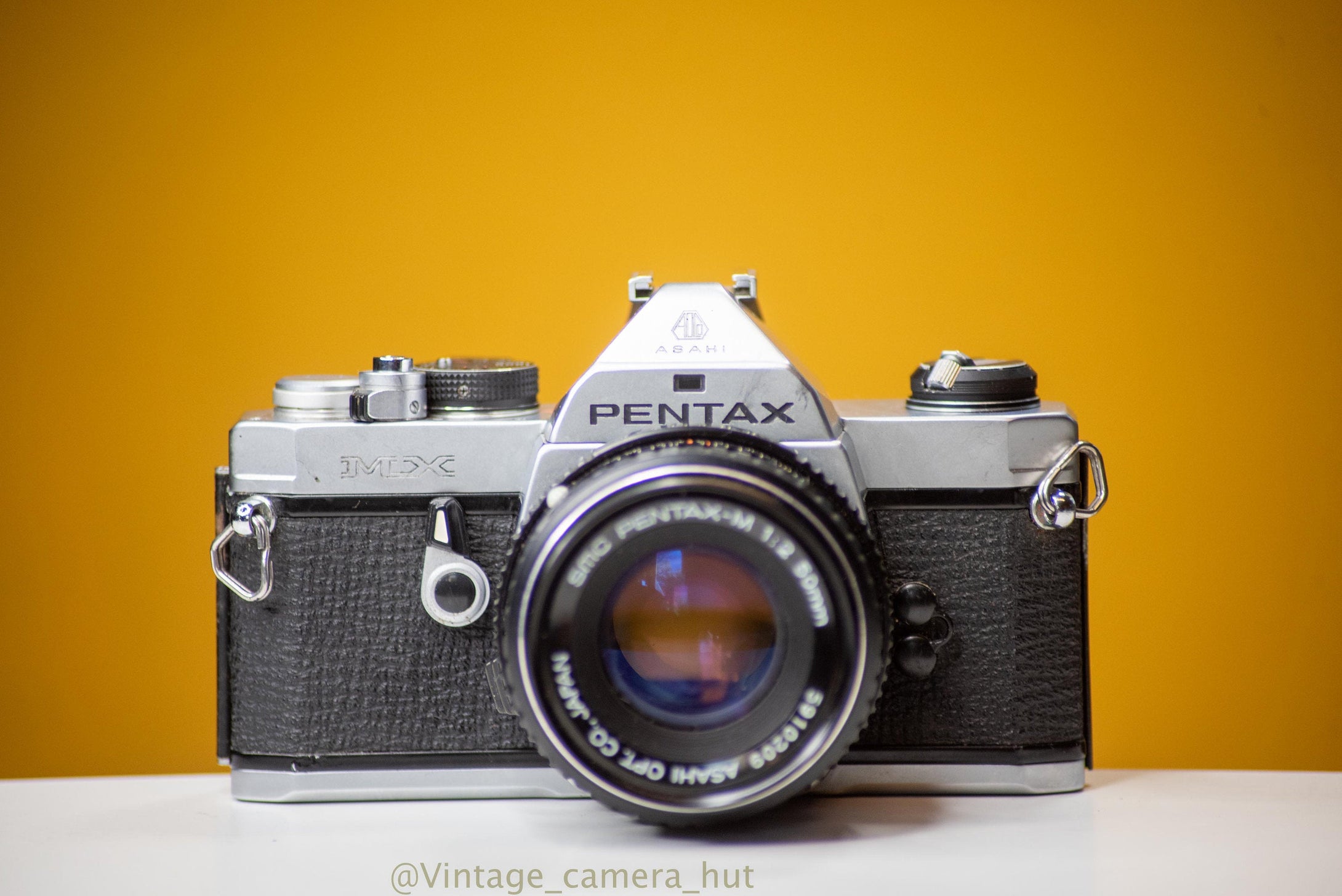 Pentax MX 35mm Film Camera with SMC Pentax M 50mm f/2 Lens
