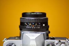 Load image into Gallery viewer, Pentax MX 35mm Film Camera with SMC Pentax M 50mm f/2 Lens

