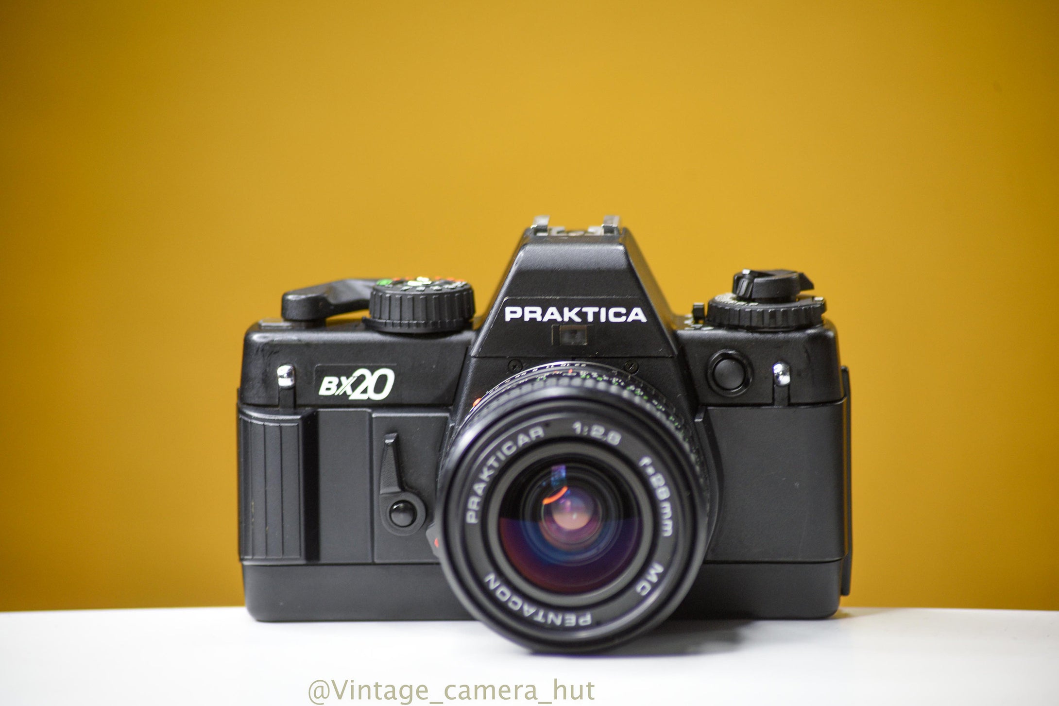 Praktica BX20 35mm Film Camera with Pentacon 28mm f/2.8 Lens